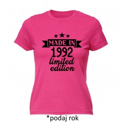 Made in (rok) limited edition