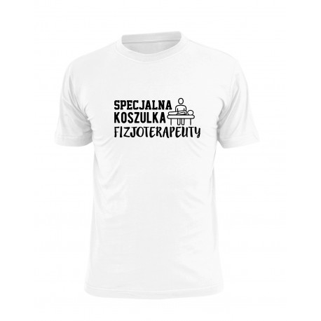 Specjalna koszulka fizjoterapeuty