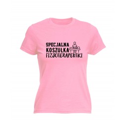 Specjalna koszulka fizjoterapeutki