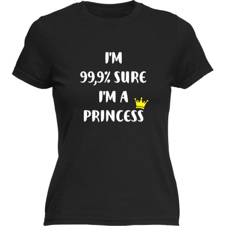 I'm 99,9% sure i'm a princess