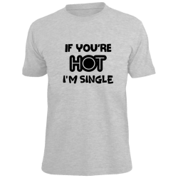 If you're hot i'm single